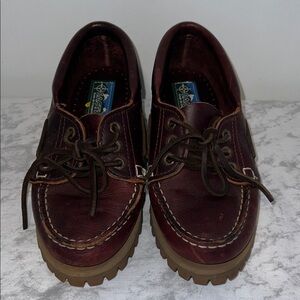 Eastland Dark Brown Leather Women's Moccasins